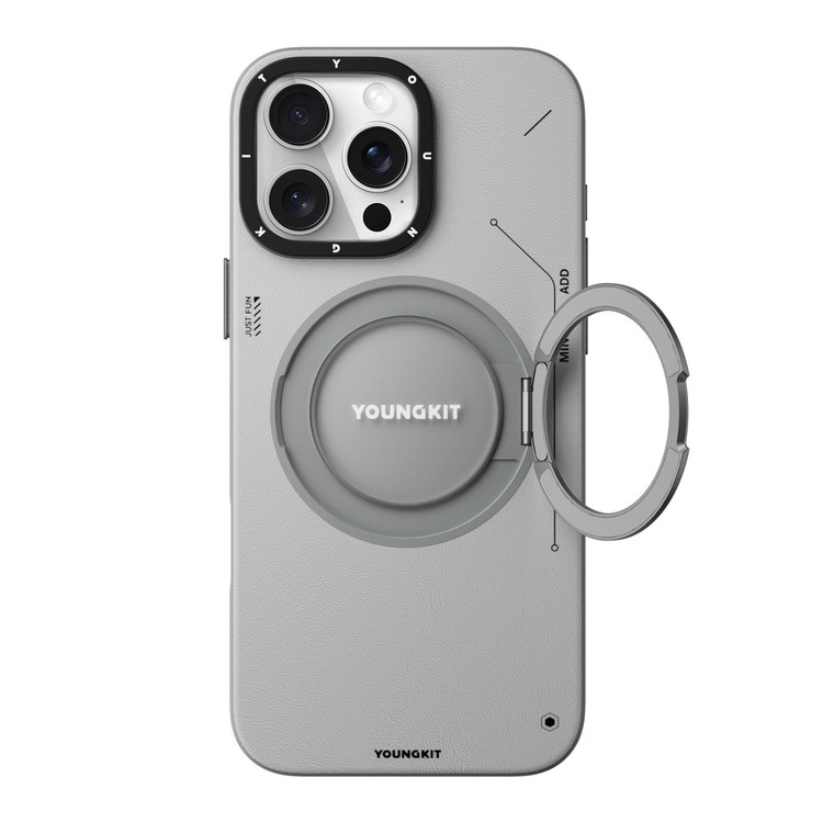 قاب Youngkit یانگ کیت Leather 360 Rotation Ring Stand Case Magsafe آیفون (GN790)