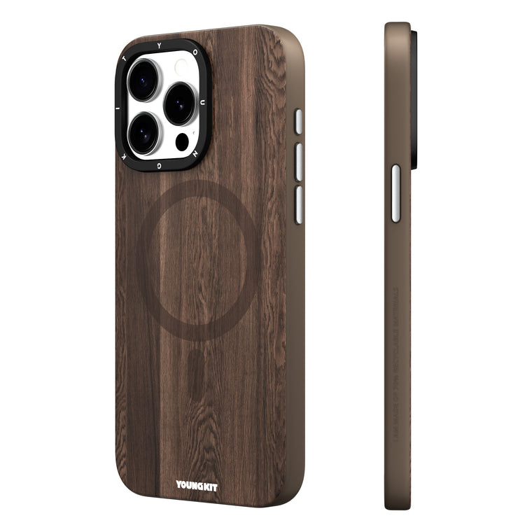 قاب Youngkit یانگ کیت Wooden Texture Magsafe Series Iphone (GN795)