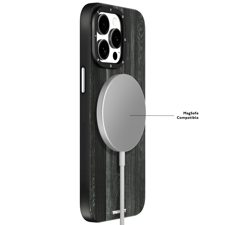 قاب Youngkit یانگ کیت Wooden Texture Magsafe Series Iphone (GN795)