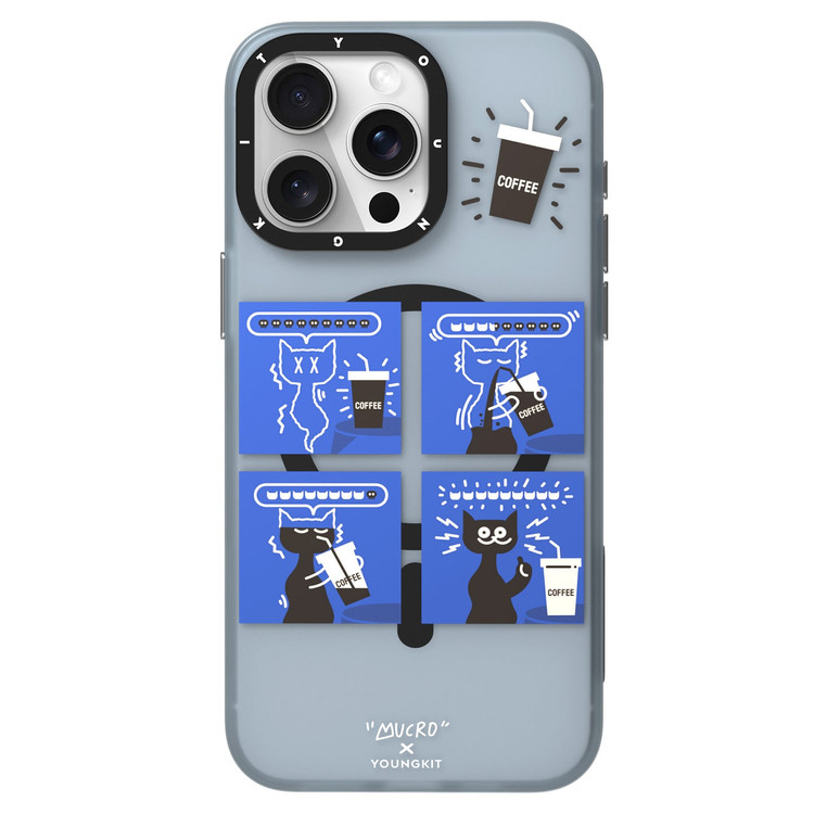 قاب یانگ کیت Youngkit Mucro Apple And Cat Magsafe Iphone (GN824)