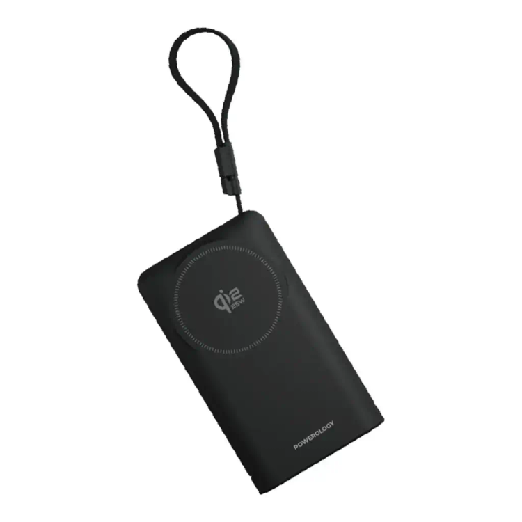 پاور بانک پاورولوژی Powerology FlipMag 10000MAH Magsafe Power Bank (GN826)