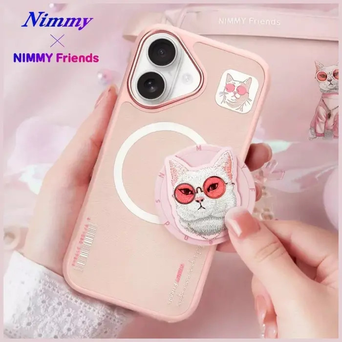 قاب و پاپ سوکت نیمی Nimmy Magnetic Case Iphone (GN837)