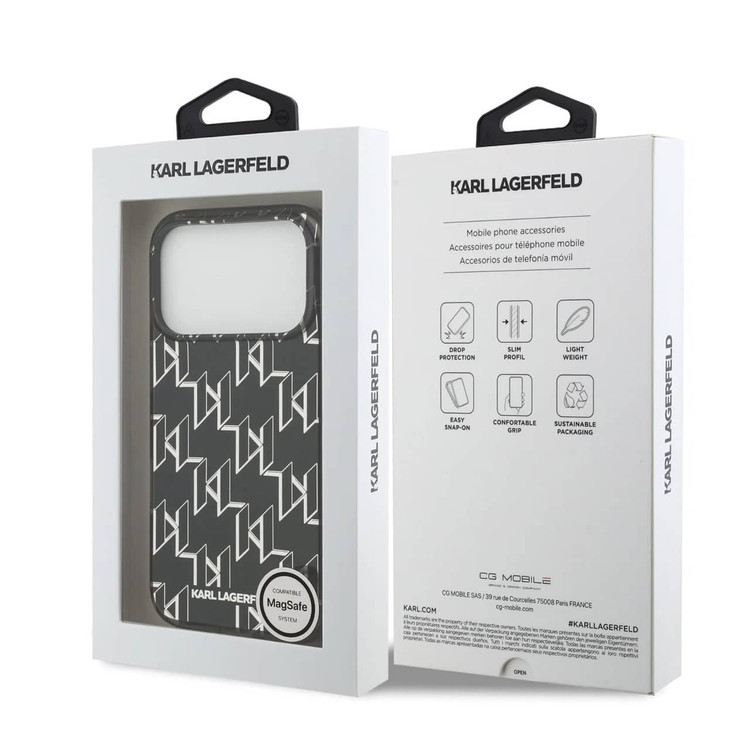 قاب کارل لاگرفلد Karl Lagerfeld شماره 5 سری Iphone 17 (GN842)