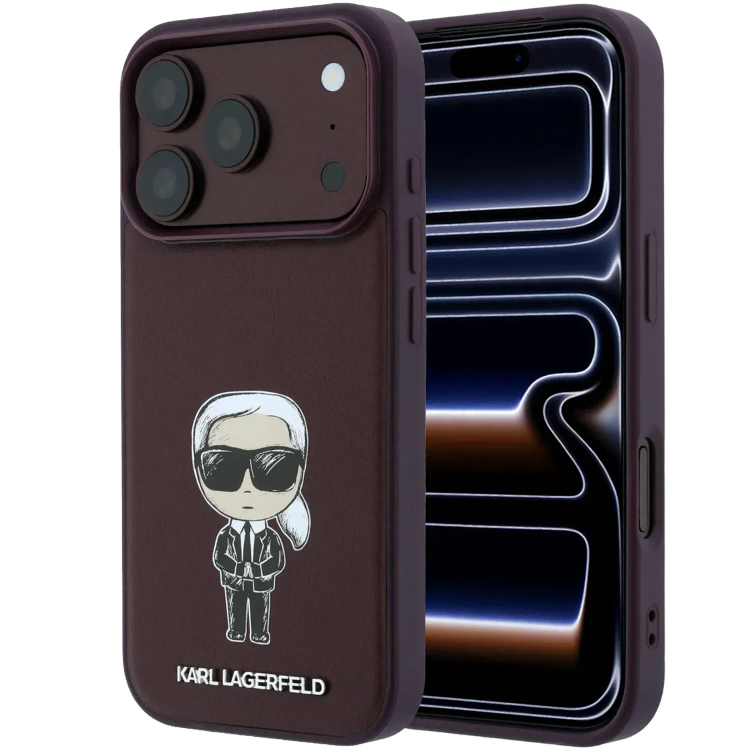 قاب کارل لاگرفلد Karl Lagerfel Smooth PU Ikonik Sketch Hard Cover (GN851)
