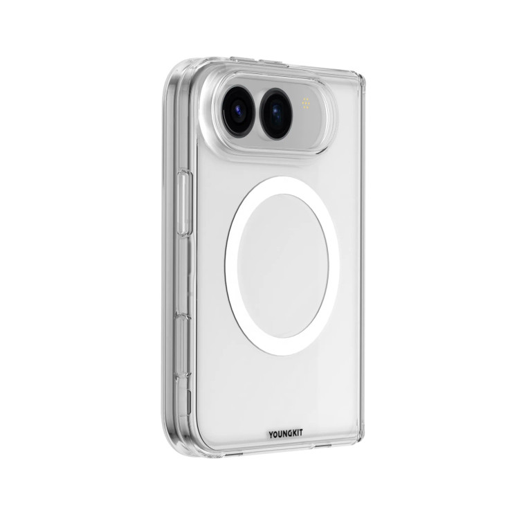 قاب یانگ کیت Youngkit Clear Magsafe Series Case پشت و رو دار , دو تیکه آیفون Duo (GN860)