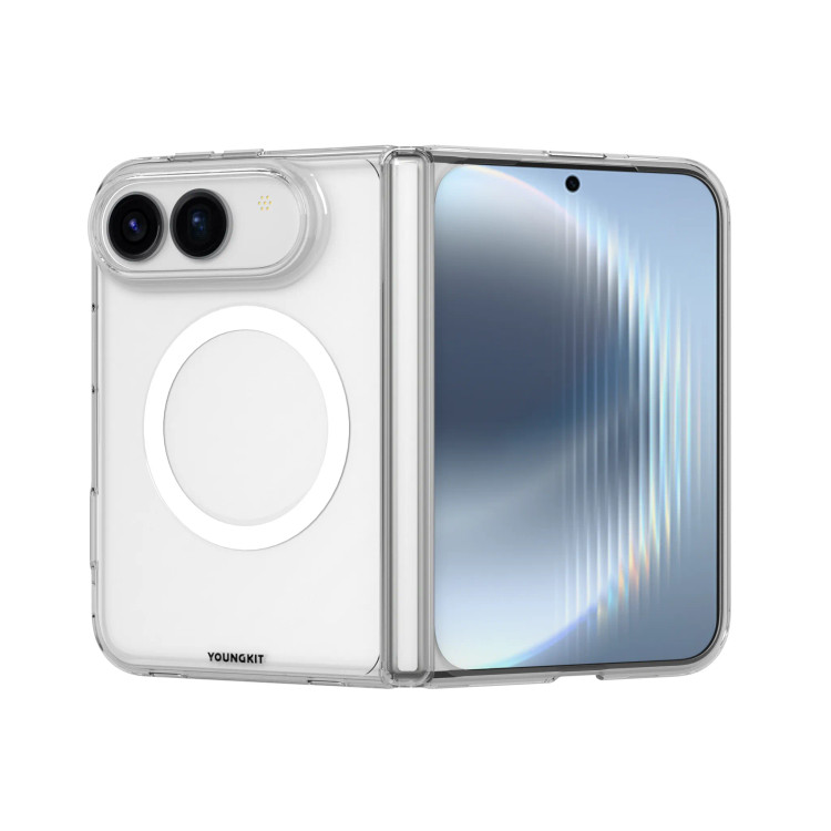قاب یانگ کیت Youngkit Clear Magsafe Series Case پشت و رو دار , دو تیکه آیفون Duo (GN860)