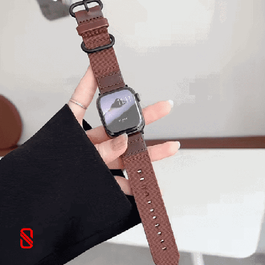 بند اپل واچ Leather & Nylon چرم و نایلون (GN898)