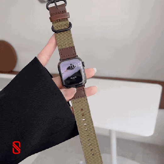 بند اپل واچ Leather & Nylon چرم و نایلون (GN898)