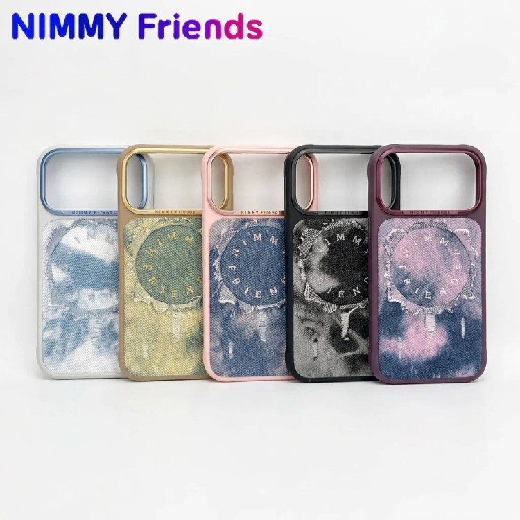 قاب نیمی Nimmy Magnetic Denim Fashion Series آیفون سری 17 & 18 (GN900)