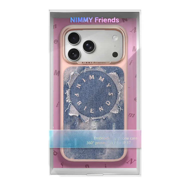 قاب نیمی Nimmy Magnetic Denim Fashion Series آیفون سری 17 & 18 (GN900)