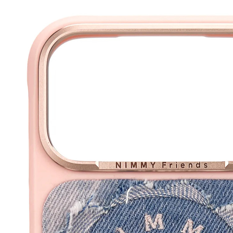 قاب نیمی Nimmy Magnetic Denim Fashion Series آیفون سری 17 & 18 (GN900)