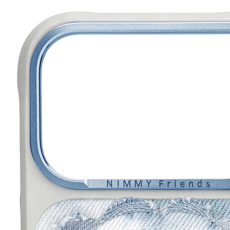 قاب نیمی Nimmy Magnetic Denim Fashion Series آیفون سری 17 & 18 (GN900)