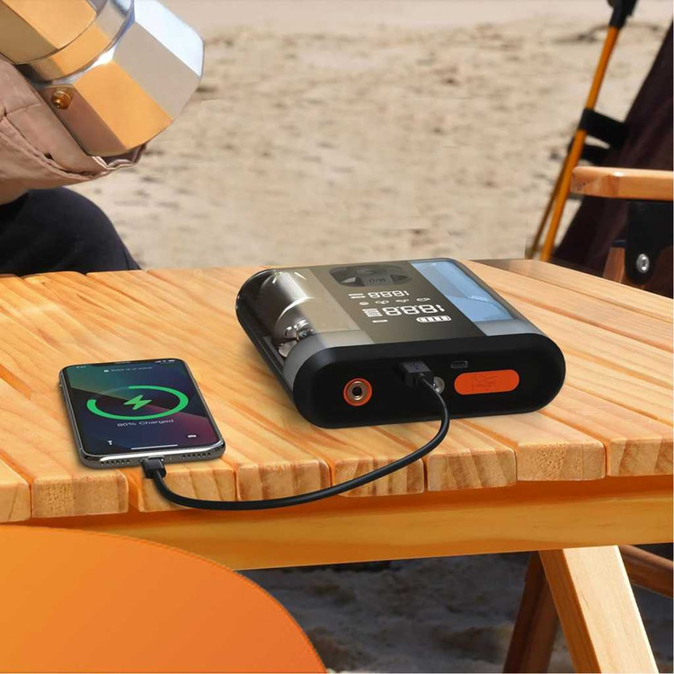 جامپ استارتر پاورولوژی Powerology Jump Start AIR Compressor 8800MAH PP047 (GN901)