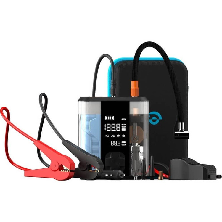 جامپ استارتر پاورولوژی Powerology Jump Start AIR Compressor 8800MAH PP047 (GN901)