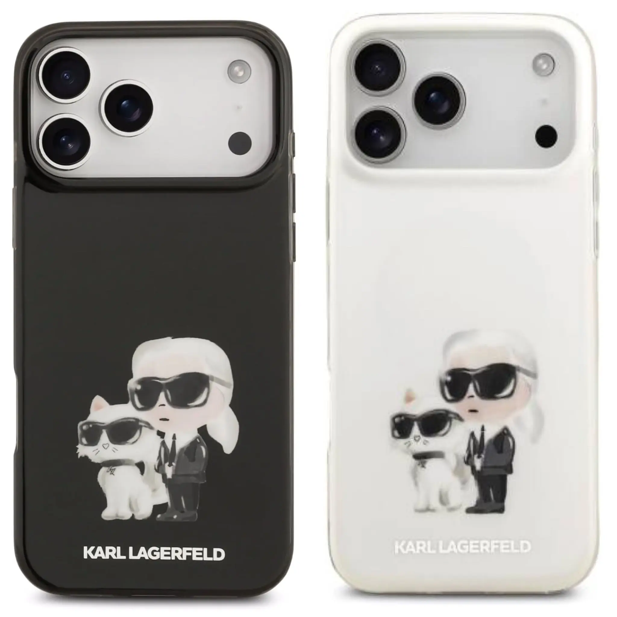 قاب کارل لاگرفلد Karl Lagerfeld شماره 9 سری Iphone 17 (GN907)