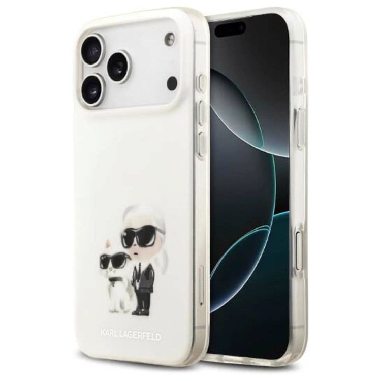 قاب کارل لاگرفلد Karl Lagerfeld شماره 9 سری Iphone 17 (GN907)