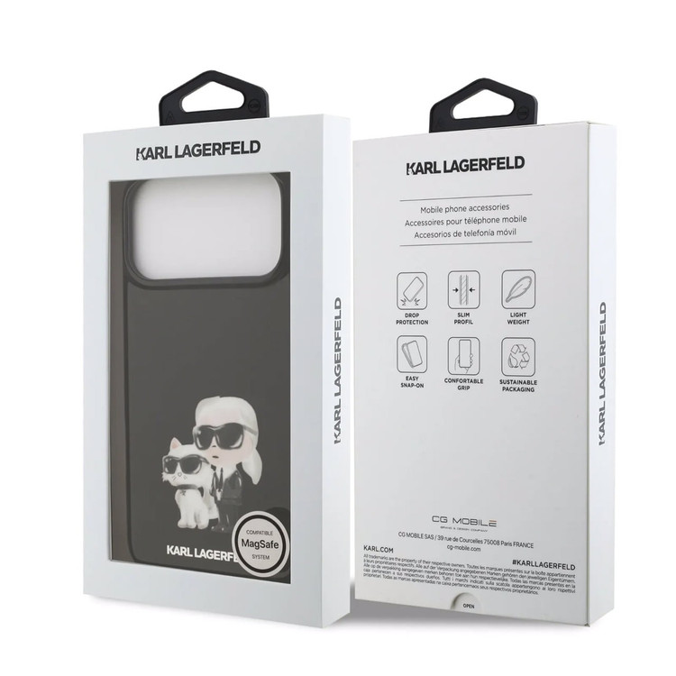 قاب کارل لاگرفلد Karl Lagerfeld شماره 9 سری Iphone 17 (GN907)