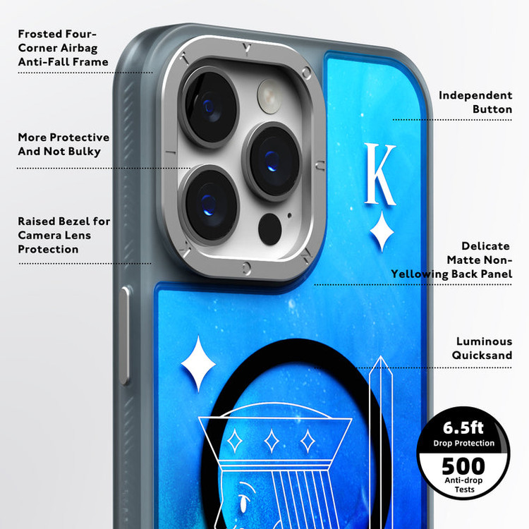 قاب Youngkit یانگ کیت Playing Cards Magsafe Series Iphone (GN908)