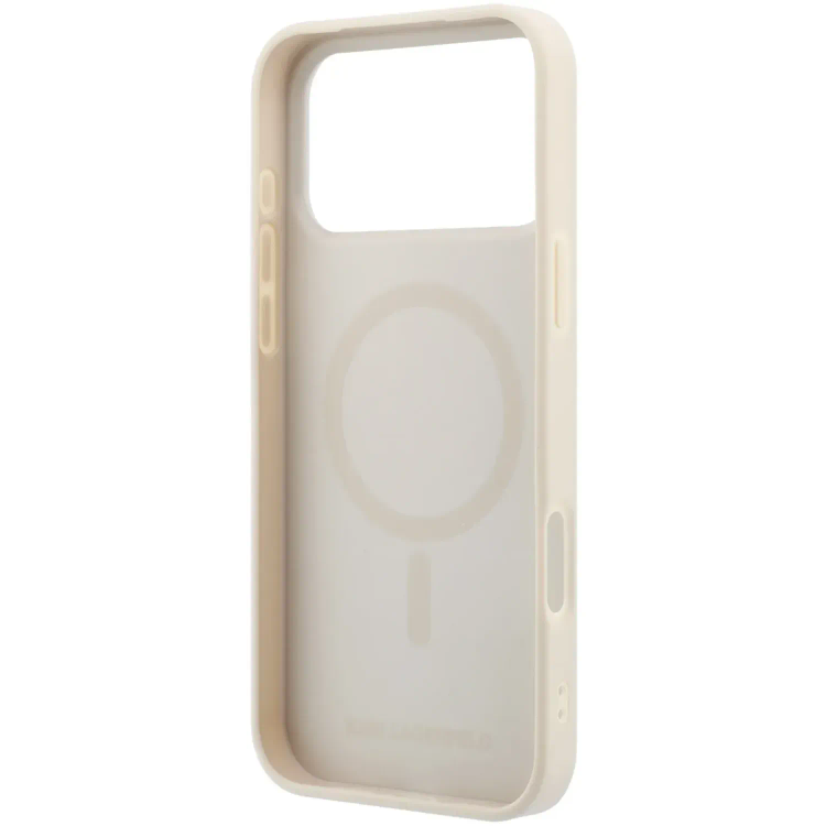 قاب کارل لاگرفلد Karl Lagerfel Grained MagSafe with Karl & Choupette Heads (GN909)