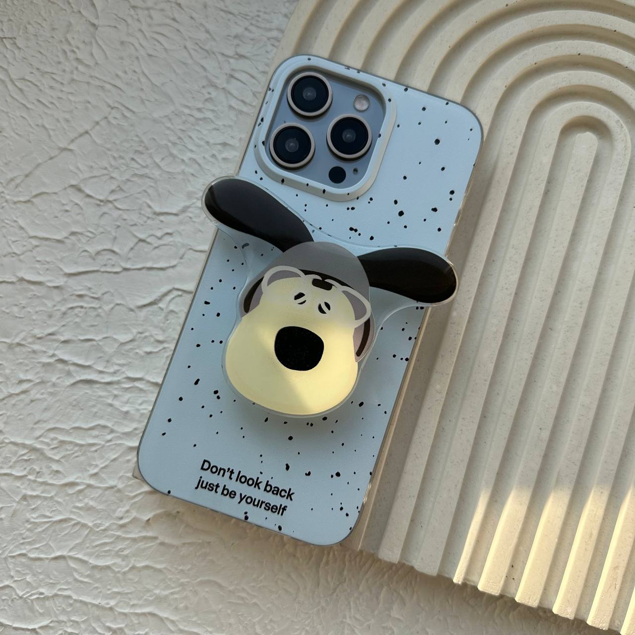 قاب سگ ملبان پاپ سوکت دار iphone (GN914)