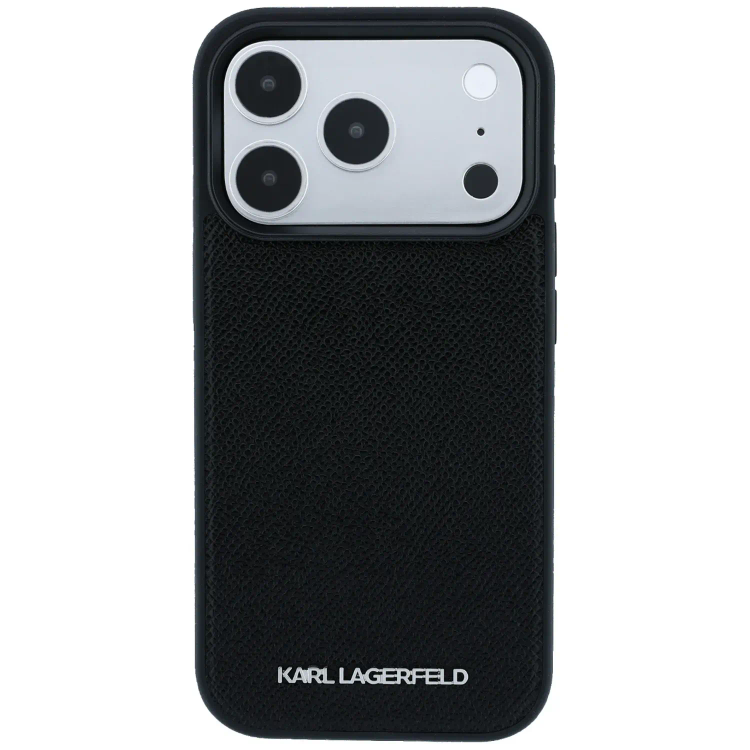 قاب کارل لاگرفلد Karl Lagerfel Grained MagSafe Cover with Elongated Logo (GN918)