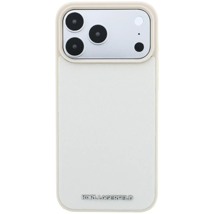قاب کارل لاگرفلد Karl Lagerfel Grained MagSafe Cover with Elongated Logo (GN918)