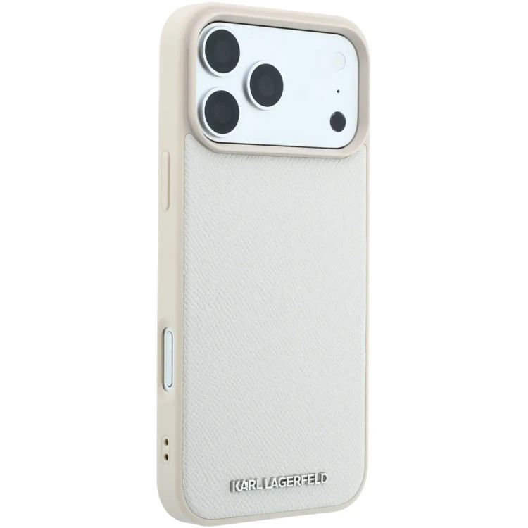 قاب کارل لاگرفلد Karl Lagerfel Grained MagSafe Cover with Elongated Logo (GN918)