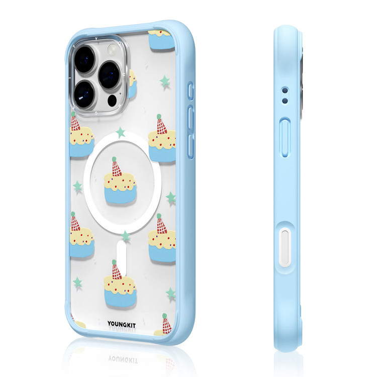 قاب Youngkit یانگ کیت Cake آبی (GN922)