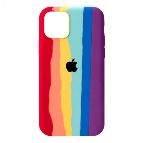 قاب سیلیکون رنگین کمانی iphone (GN931)