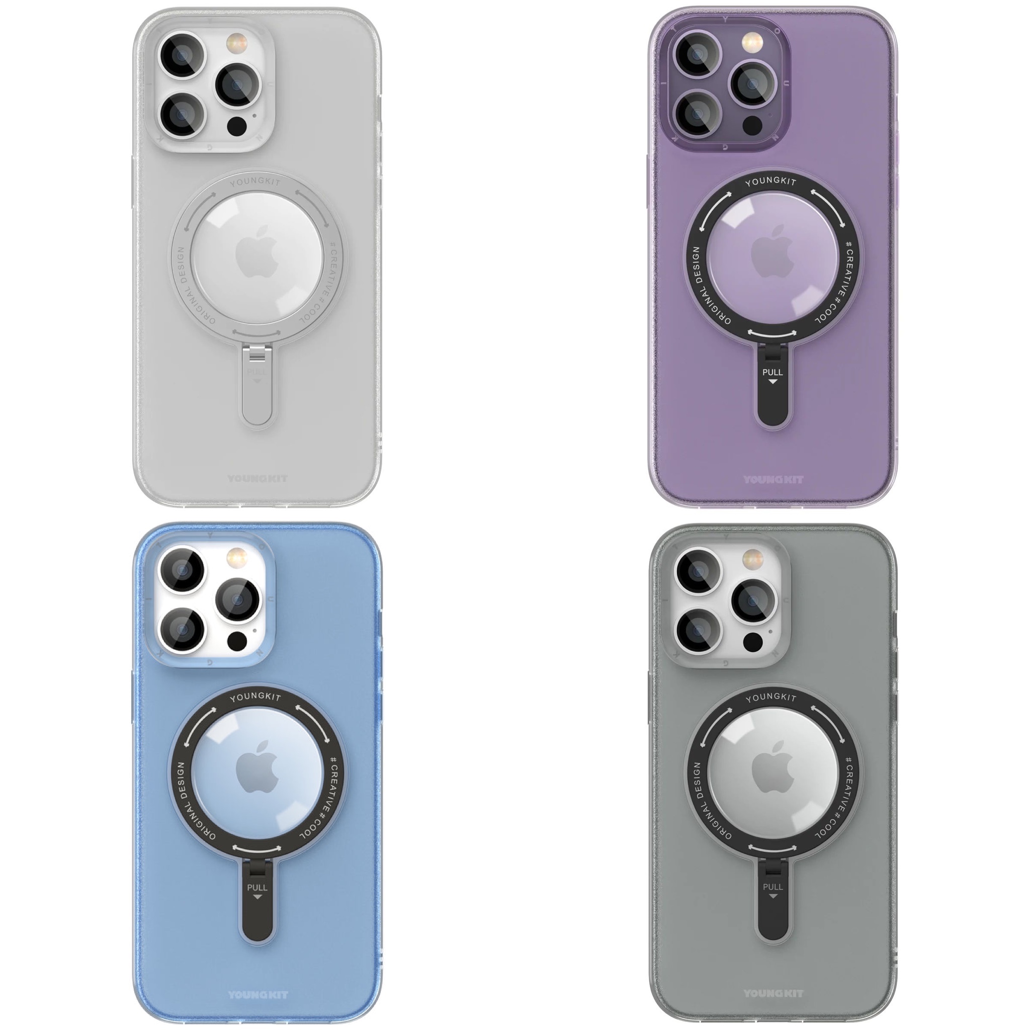 قاب Youngkit یانگ کیت Rock Frosted Impact Series Iphone (GN936)