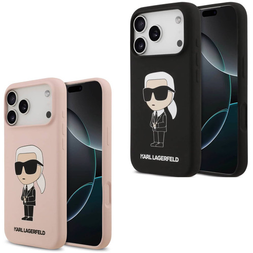 قاب کارل لاگرفلد Karl Lagerfeld تکی بزرگ Iphone سری 17 (GN939)
