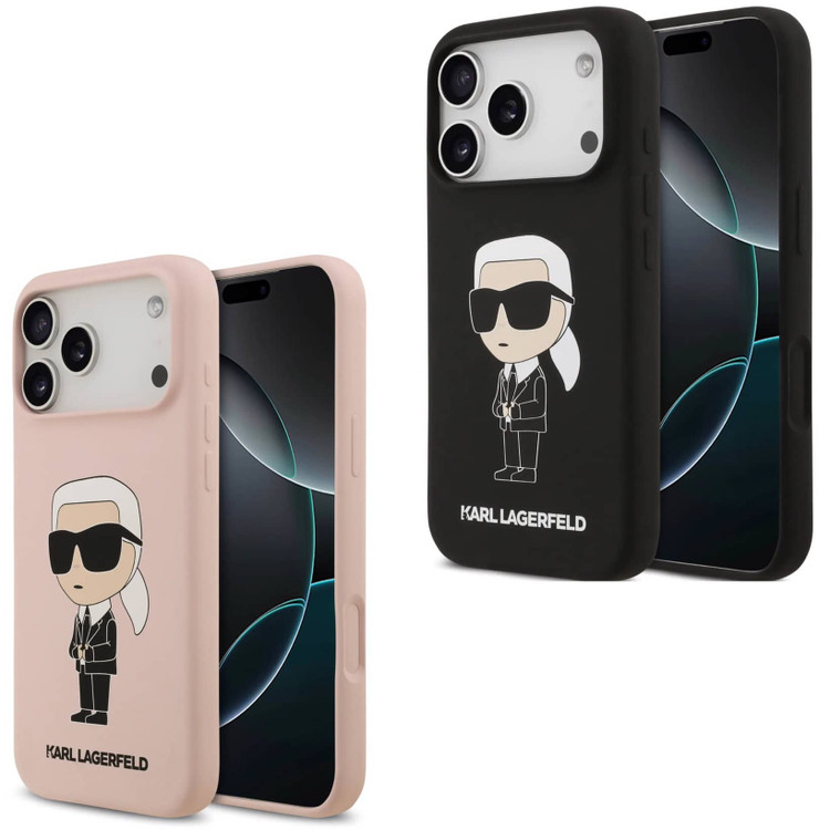 قاب کارل لاگرفلد Karl Lagerfeld تکی بزرگ Iphone سری 17 (GN939)