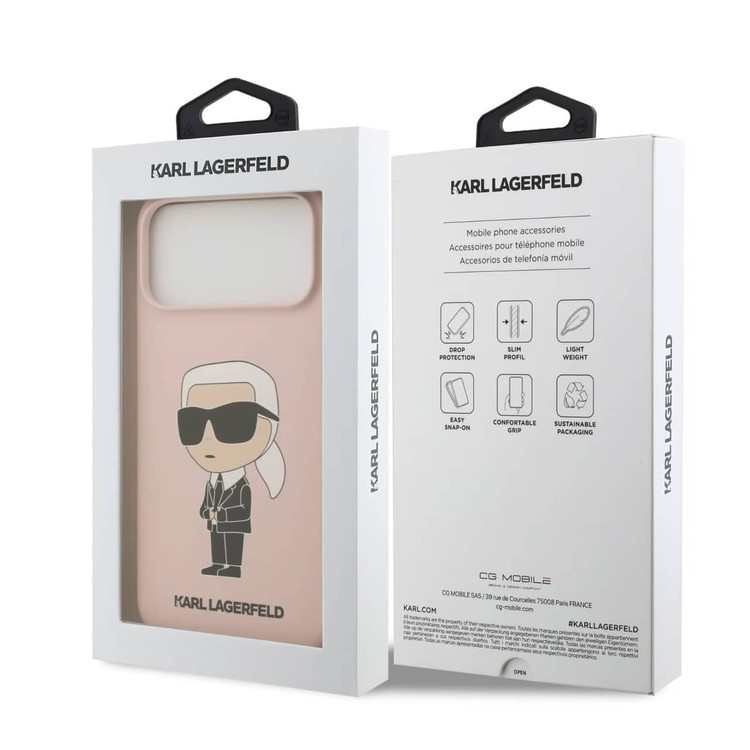 قاب کارل لاگرفلد Karl Lagerfeld تکی بزرگ Iphone سری 17 (GN939)