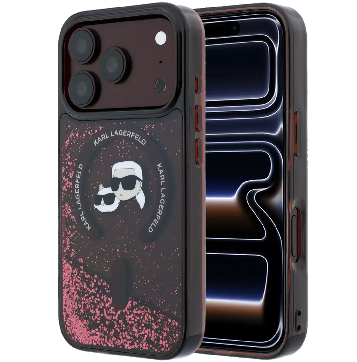 قاب کارل لاگرفلد Karl Lagerfeld شماره 7 سری Iphone 17 & 18 (GN940)