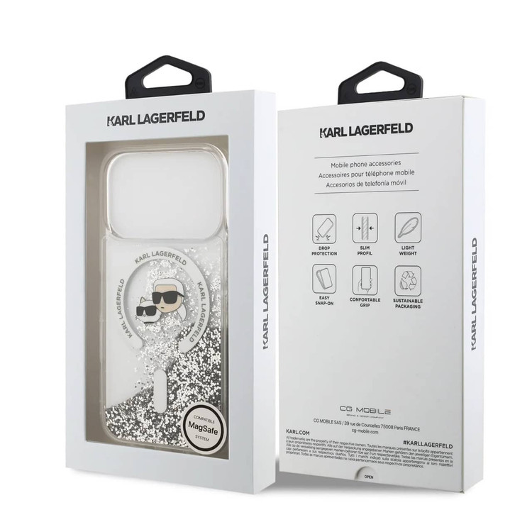 قاب کارل لاگرفلد Karl Lagerfeld شماره 7 سری Iphone 17 & 18 (GN940)
