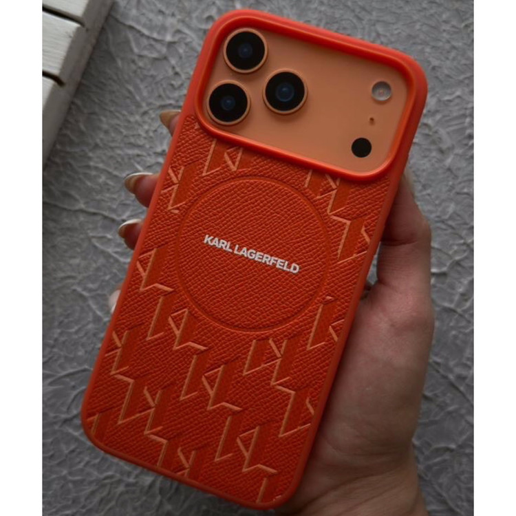 قاب کارل لاگرفلد Karl Lagerfeld شماره 11 سری Iphone 17 & 18 (GN951)