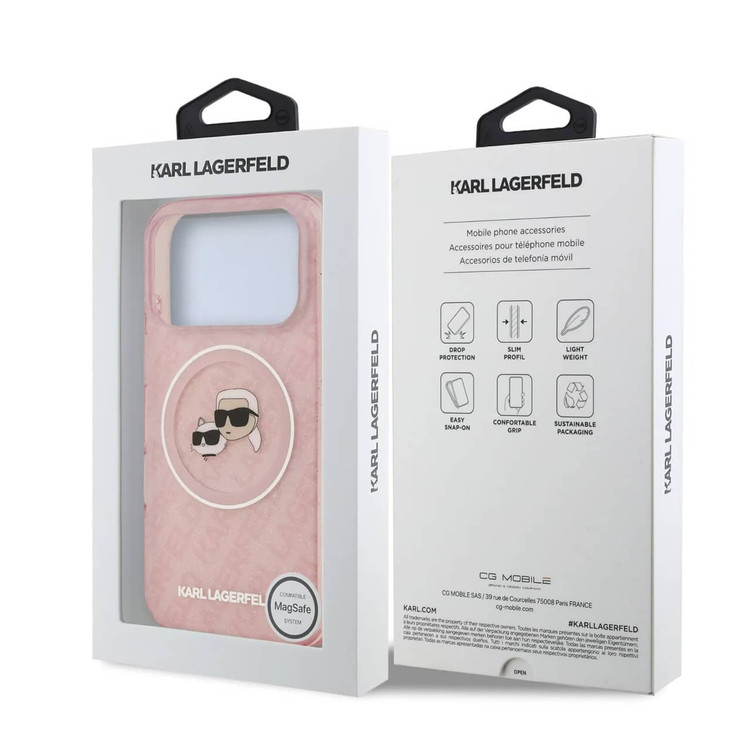 قاب کارل لاگرفلد Karl Lagerfeld شماره 1 سری Iphone 17 (GN958)