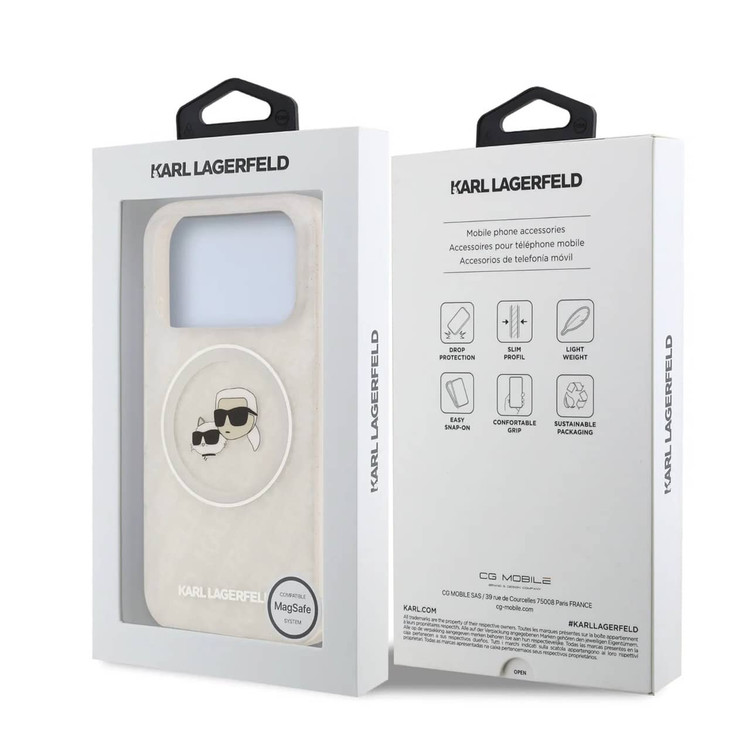قاب کارل لاگرفلد Karl Lagerfeld شماره 1 سری Iphone 17 (GN958)