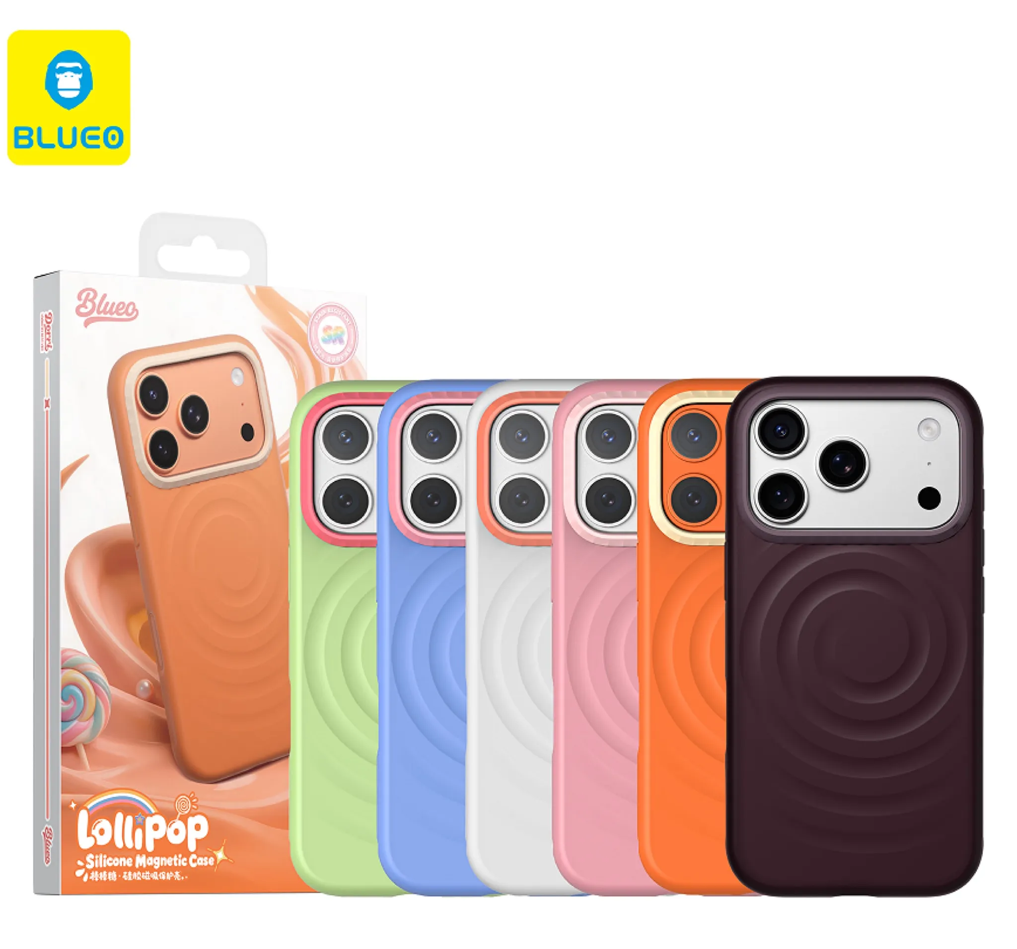قاب بلو Blueo Lollipop Dorri Silicone Magnetic Case (GN966)