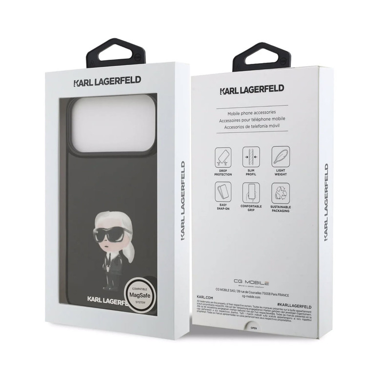 قاب کارل لاگرفلد Karl Lagerfeld شماره 3 سری Iphone 17 (GN969)