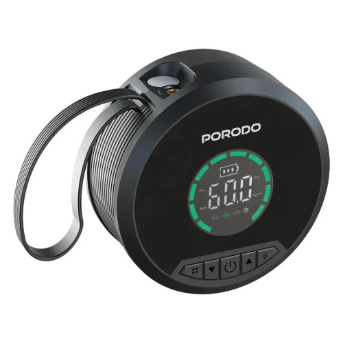 پاور بانک ، جامپ استارتر Porodo Gagefit Power Bank & jump Starter with Tire Inflator (GN974)