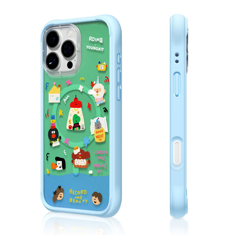 قاب Youngkit یانگ کیت DinoGlow آبی (GN976)