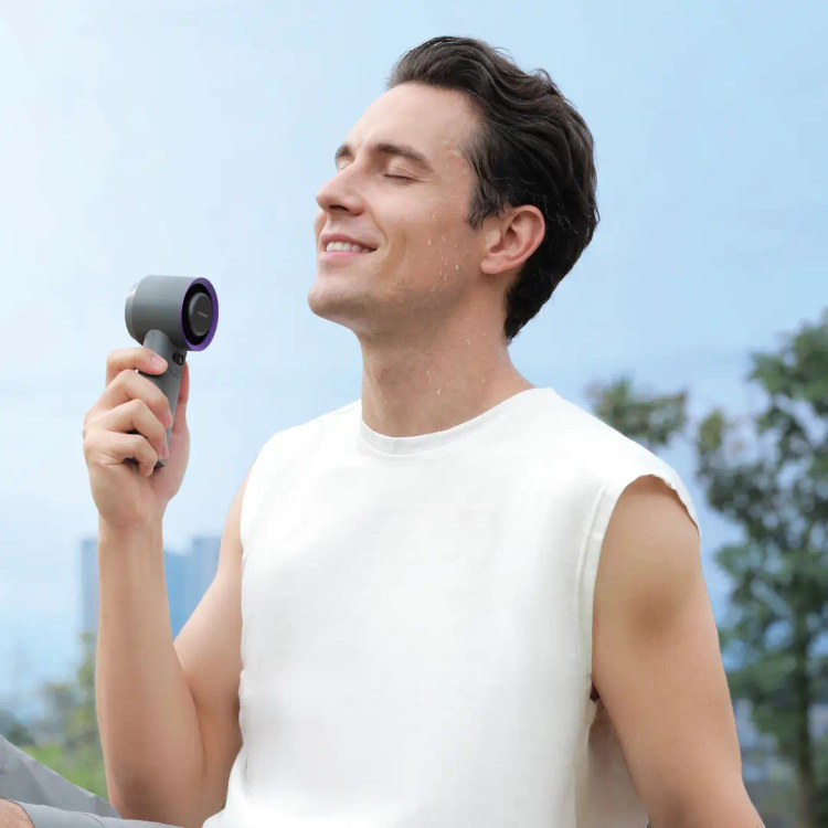 پنکه دستی Porodo Chillo Glacia Portable Handheld Fan (GN979)