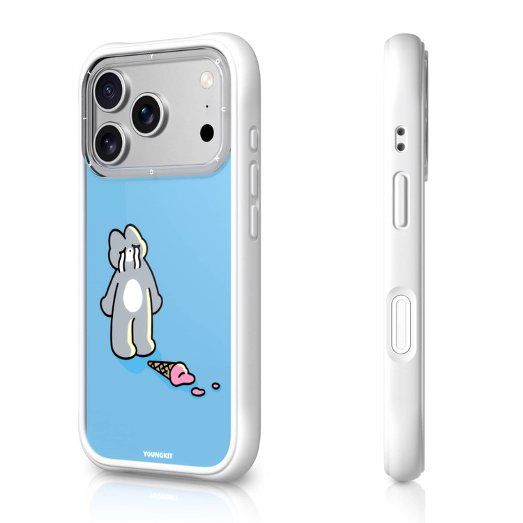 قاب Youngkit یانگ کیت Cat Diary Series سفید (GN988)