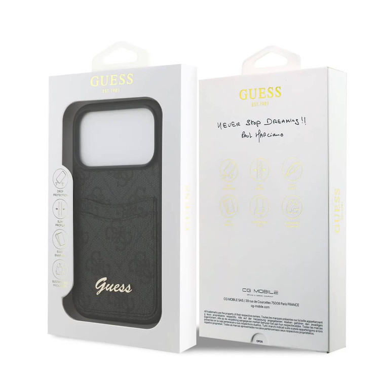 قاب Guess گس جاکارتی دار Iphone سری 17 & 18 (GN1005)