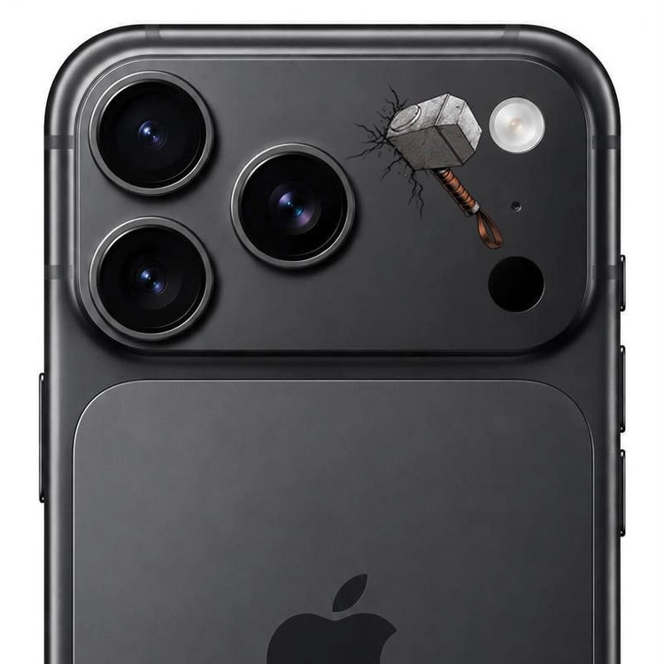 محافظ دور لنز طرح چکش بلو Blueo Invisible Shock-Resistant Lens Protection (GN1008)