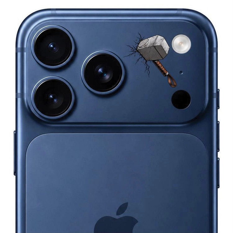 محافظ دور لنز طرح چکش بلو Blueo Invisible Shock-Resistant Lens Protection (GN1008)