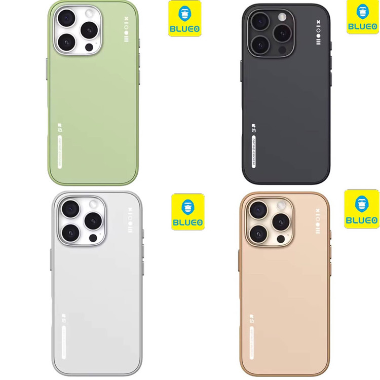 قاب بلو سیلیکونی Blueo DUAL-COLOR LIQUID SILICONE Iphone (GN1015)