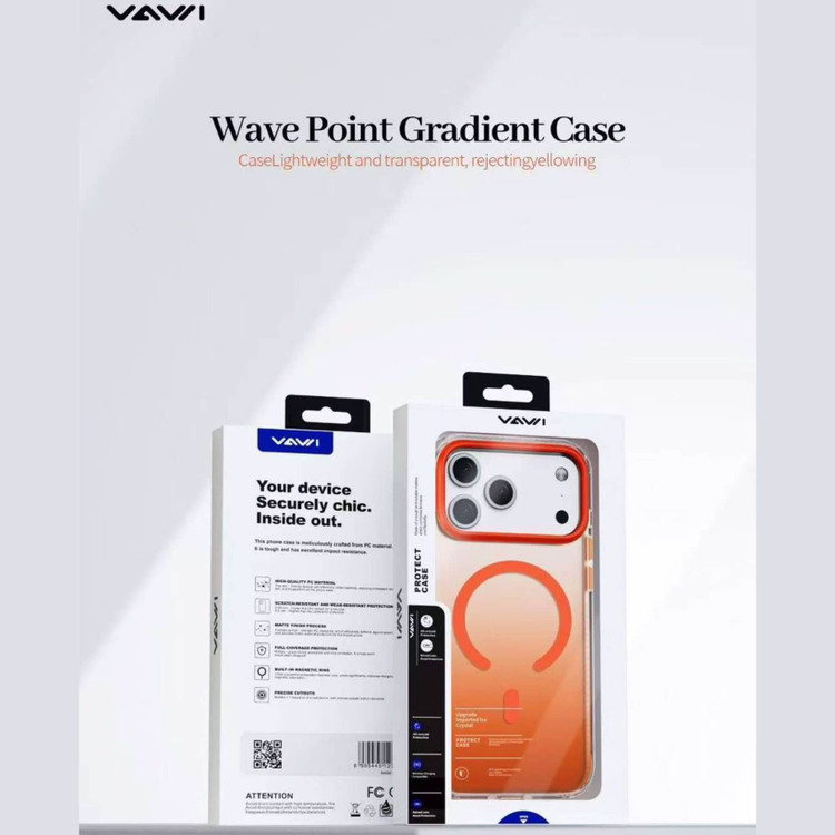 قاب پشت مات گریدینت مگسیف Vawi آیفون سری 17 (GN1017)