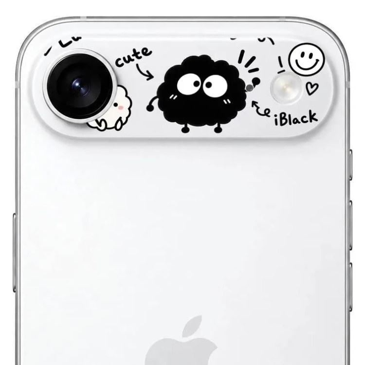 محافظ دور لنز طرح میکروب بلو Blueo Invisible Shock-Resistant Lens Protection (GN1029)